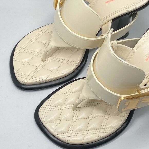 Burberry 100mm Bay leather mules size 36 - Picture 5 of 15